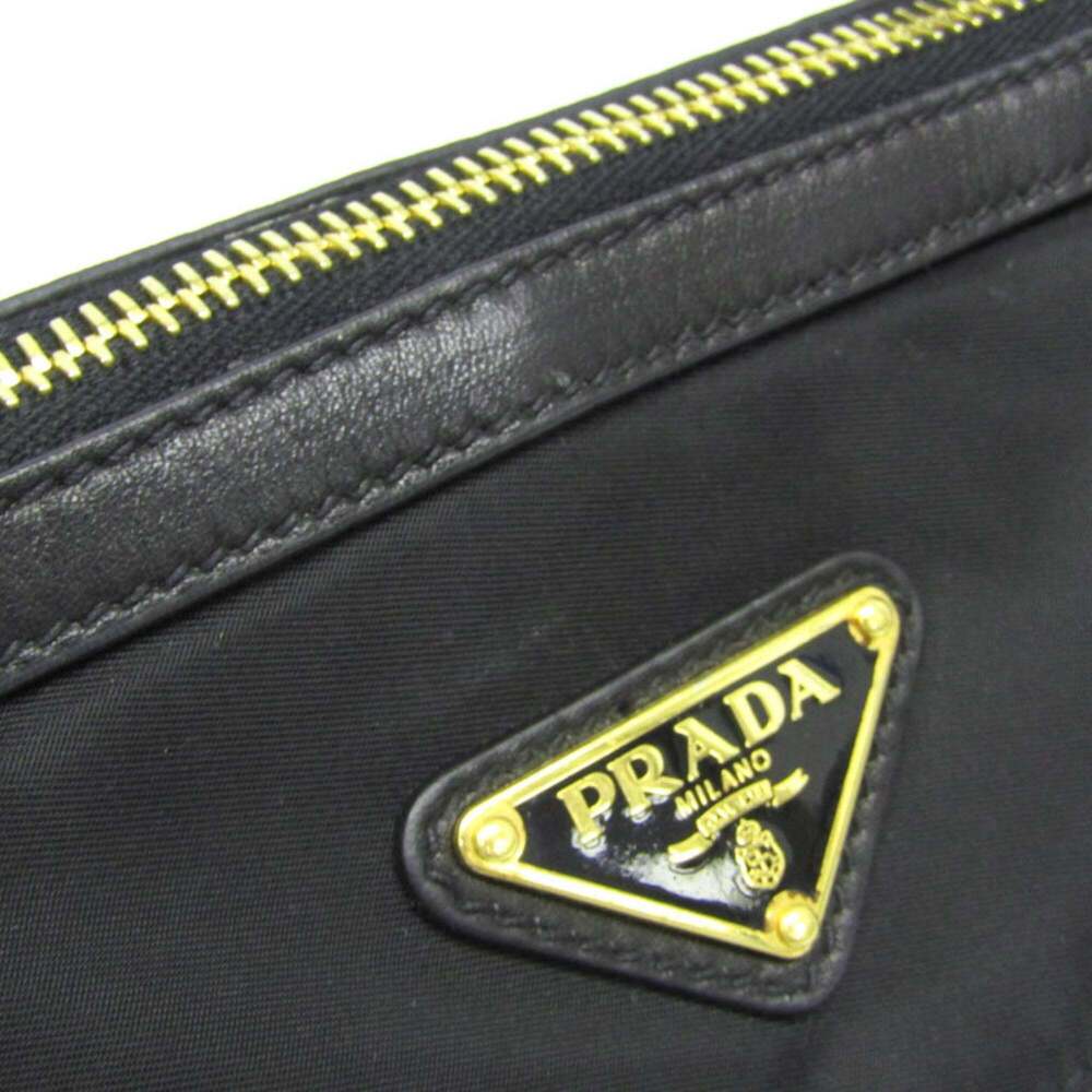 PRADA Black Leather Shoulder Bag - Picture 11 of 16